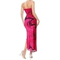 thumbnail image 3 of WILLBEST Vestidos con Curvas para Mujer Vestido Estampado sin Mangas, Ajustado, sin Tirantes y con Abertura Hacia Abajo Mediana​​, 3 of 3