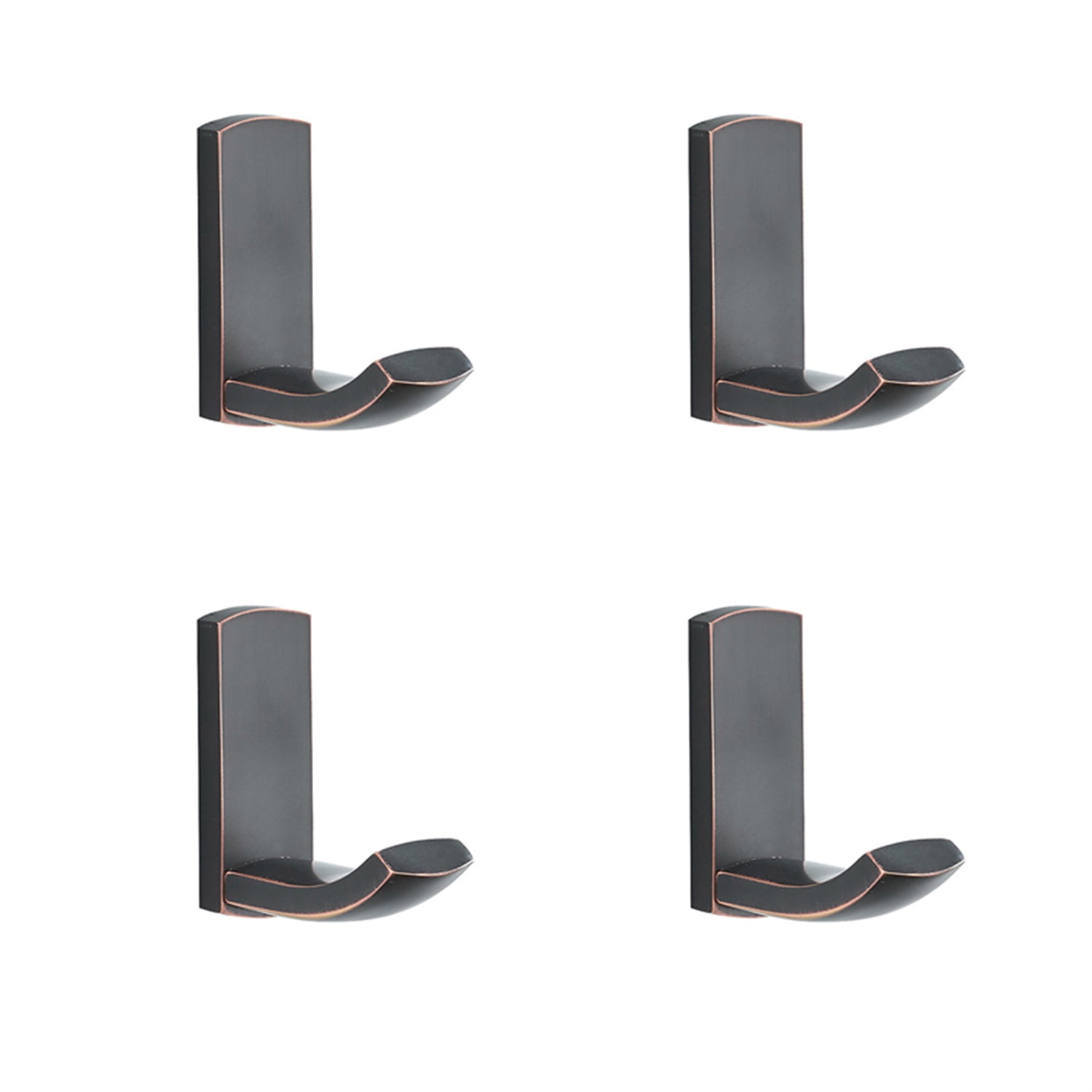 Lowestbest 4 Pack Vintage Bronze Coat Hooks, Clothes Towel Hook for Home, Hangers Bathroom Accessories Set, Black Lowestbest 4 Pack Vintage Bronze Coat Hooks, Clothes Towel Hook for Home, Hangers Bathroom Accessories Set, Black