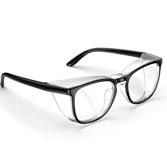 Gafas de seguridad MORK&SUKY, elegantes, antiempañamiento, lentes negras