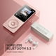 thumbnail image 2 of Reproductor MP3 AGPTEK A02 Bluetooth 5.3 32GB con altavoz en oro rosa, 2 of 9