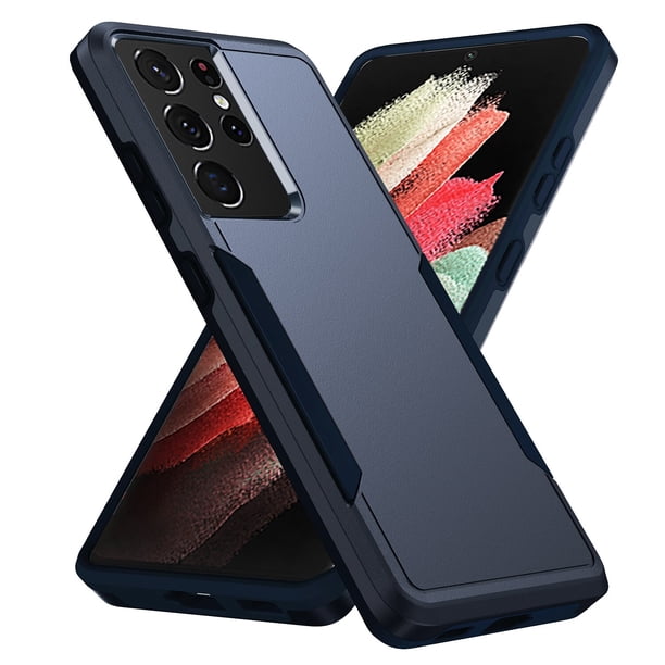 Funda protectora antigolpes para Samsung Galaxy S23, S22 Ultra S, 22 Plus, S21 FE, S20, A54, A14, A52, A52S, A72, A32, A33, A53, A73, A13 QYM unisex