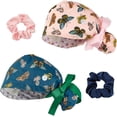 thumbnail image 1 of Pack de 2 gorros quirúrgicos ajustables y transpirables para enfermería, profesionales sanitarios y salones de belleza., 1 of 9
