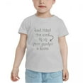 thumbnail image 2 of Hand Picked for Earth By My Great Grandpa In Heavens Cute Toddler Tshirts for Boys Girls (Gray, Youth XL), 2 of 5