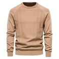 thumbnail image 1 of CEHVOM Men's O-neck Sweater Soft Casual Sweaters For Men Classic Pullover Sweaters With Ribbing Edge, 1 of 3