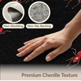 thumbnail image 6 of ODIKA 4'x6' Washable Area Rug Mens Spooky Web Cobweb Men Motif Strand Border Webs Wevs Bold for Bedroom, Reading Nook, Pet Friendly & Non-Shedding, 6 of 7