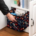 thumbnail image 5 of Hearts Battle Foldable Storage Basket Toy Box Storage Cubes Organizer with Handle, 10.8"x10.5"x10.6", Large Capacity, 5 of 6