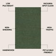 thumbnail image 3 of JONATHAN Y NATURAL FIBER 4 x 6 Area Rug, Griffin Rustic Farmhouse Woven Jute - Green, NRF201E-4, 3 of 8