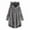 A01_Dark Gray, variant on Women's Hoodies Coat Cat Ear Cap Plush Tops Fashion Winter Plus Size Warm Button Down Long Sleeve Stitching Pullover Sweaters