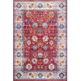 thumbnail image 2 of nuLOOM Classic Tinted Floral Area Rug, 7' 10" x 10' 10", Red, 2 of 2