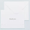 Celebrations Ms Eyelet Small Thank You Cards