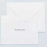Celebrations Ms Eyelet Small Thank You Cards