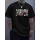 thumbnail image 1 of Vibrant London Print Relaxed Fit Casual T-Shirt - Men's Short-Sleeved Summer Tee - Comfortable Round Neck, Versatile Fashion for Everyday Wear, Spring and Summer Essentials Tee For Adult, Men, Women,, 1 of 7