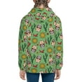 thumbnail image 6 of Rocae Vintage Sugar Skull for Zip Up Hoodies for Teen Sweatshirt with Hood-Medium, 6 of 6
