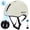 White, variant on Semfri Adult Bike Helmet Skateboard Road Cycling Helmet Suitable Multi-Sport Scooter Skating Bicycle Large Size for Men Women Black