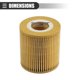 thumbnail image 3 of 1 Juego de Filtro de Aceite del Motor para BMW X3 2004-2010 para BMW X1 2013-2015 con Junta No.11427508969 Amarillo, 3 of 7
