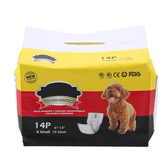 Puppy , Male Dog Nappy, Belly Wraps, Large Capacity Pet Physiological Pants, Comfortable Outdoor For Dog Puppy Home