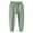 Light Green, variant on Hjtefg Kids' Athletic Pants - Comfortable Elastic Waist Joggers for Girls & Boys | Soft Stretch Playwear Bottoms | Solid Color Casual Trousers,Color: Army Green Size: 2-3 Years