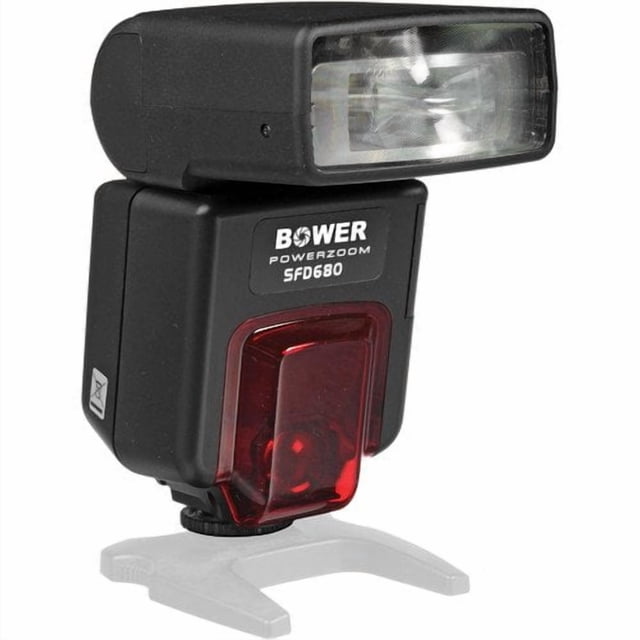Flash Bower SFD680N con enfoque automático digital y zoom potente para Nikon