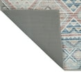 thumbnail image 2 of Washable Skid-Resistant Area Rug Geometric Pink 5' x 7', 2 of 9
