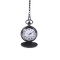 thumbnail image 1 of Mens Blank Stainless Steel White Dial Arabic Numeral Pocket Watch, 1 of 8