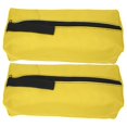 thumbnail image 1 of Sac à outils en polyester avec fermeture éclair pour outils à main, sac de rangement extérieur pour clé, tournevis, jaune, 1 of 4