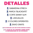 thumbnail image 3 of Jogger Gabardina Strech Corte Skinny En Varios Colores, 3 of 4