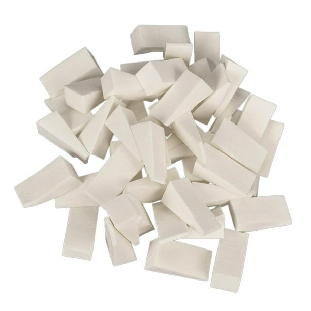 Paquete de 40 esponjas suaves para decoración de uñas, plantilla de de estampado, manicura, herramienta de belleza DIY para maquillaje, jinwen Esponja de gradiente de arte de uñas