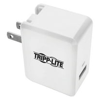 Tripp Lite Wall Travel W/ Quick 4x Faster - Adapter - 18 Watt - 3 A - Qc 3.0 (usb) - White