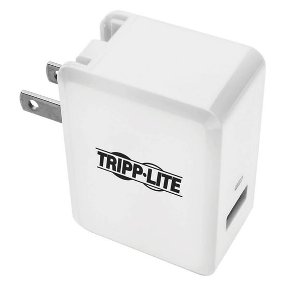 Tripp Lite Wall Travel W/ Quick 4x Faster - Adapter - 18 Watt - 3 A - Qc 3.0 (usb) - White