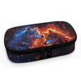 thumbnail image 2 of Jiueut Fire Wolf Insulin Storage Bag Pen Insulin Travel Bag for Diabetics Insulin Bags for Men Storage Bags with Zipper Insulin Pouch for Kids Insulin Pocket with Extra Room, 2 of 7