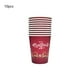 thumbnail image 2 of Juego de Vasos, Platos y Toallas de Papel con Temática Navideña. Vajilla Navideña con Temática de Árbol de Navidad, Ideal para Reuniones de Varias Personas y Fiestas., 2 of 6