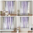 thumbnail image 5 of Purple Gray Sheer Curtains 63 Inch Length, Light Filtering Voile Curtain Panel, Vintage Country Abstract Gradient Aesthetic Rod Pocket Drapes Window Treatments for Living Room Bedroom 52"x63", 5 of 9
