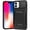 Black, variant on For iPhone 16 6.1 inch Ultimate U Design Hybrid with Camera Window Covering - Black