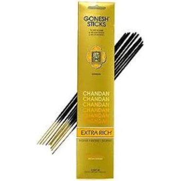 Gonesh Extra Rich Incense Sticks 4 Packs-80 Sticks Total-Cinnamon