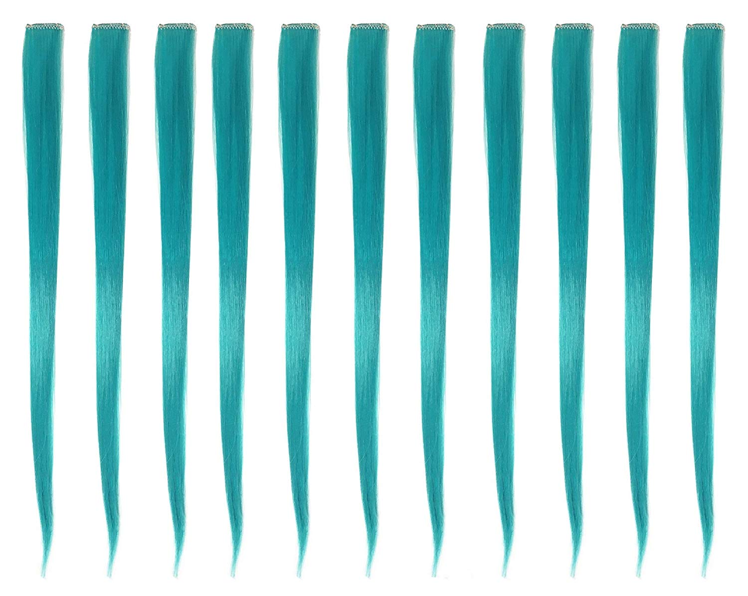 Turquesa Extensiones Set 11 Extensiones de Cabello Beaute Galleria 21pulg Sintetico Mujer ...
