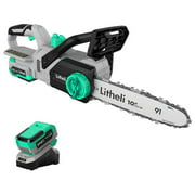 Best Cordless Chainsaws - Litheli 20V 10" Cordless Chainsaw + 4.0Ah Battery Review 