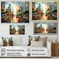 thumbnail image 4 of Designart "Pop Art Singapore VI" Cityscapes Wall Art Living Room, 4 of 5