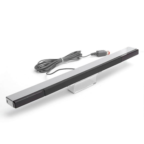 Silver ABS Motion Sensor Bar Replacement Infrared Ray Inductor for Wii/Wii U Console