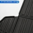 thumbnail image 5 of Cargo Liner Fit 2017-2022 Honda CR-V All Weather Rear Trunk Cover Cargo Tray Floor Mat for Honda CR-V 2017 2018 2019 2020 2021 2022 Accessory, Black, 5 of 8