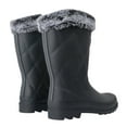 thumbnail image 2 of Regatta Bottes de Pluie Mi-Hautes en Fausse Fourrure Doublée pour Femmes, 2 of 6