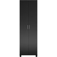 thumbnail image 3 of REALROOMS Basin 24" 2 Door Utility Storage Cabinet, Black, 3 of 9