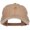 Khaki, variant on Mini Peace Hand Embroidered Unstructured Dyed Cap - Khaki OSFM