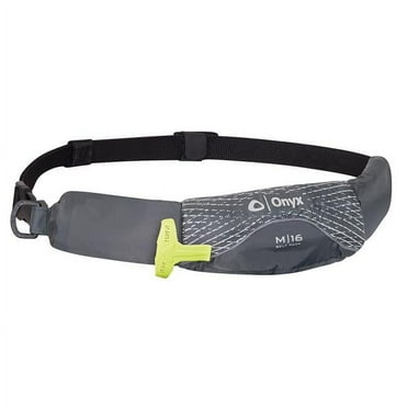 Onyx Outdoor  M-16 Manual Inflatable Belt Pack, Grey