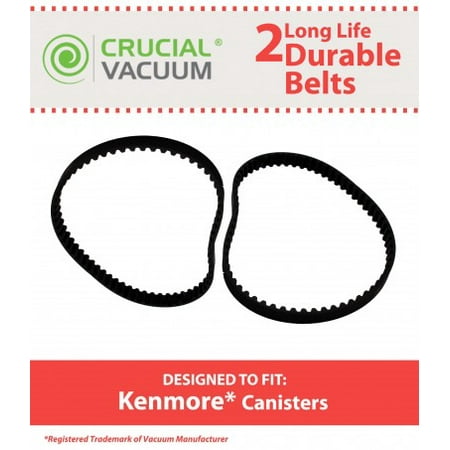 2 Kenmore Canister CB1 Belts, Part # 20-5285, 742024, 46-3300-03, 743411, 4193-00, (Best Kenmore Canister Vacuum Reviews)