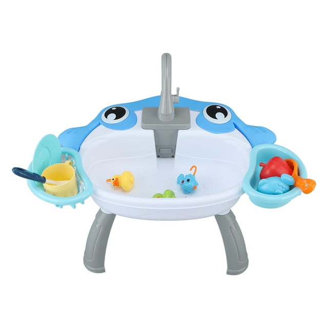 Juguete Eléctrico Para Fregadero De Cocina Para Niños, Juguete De Pesca Para Piscina, Mini Juguete Para Fregadero De Cocina Para Bebés Y Niñas