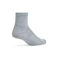 thumbnail image 4 of Lee Iconic Originals Quarter Low Cut Socks, 10-13, Heather Grey, 20-Pack, 4 of 7