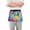 3D Pineapple, variant on 3d Pineapple Server Apron with 3 Pockets Waterproof Waitress Waist Short Apron for Man Woman 12 Inches