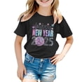 thumbnail image 1 of TZEWGL Tees For Child Print Round Neck Loose Short Sleeve Clothing For Newborns size 4-5T, 1 of 4