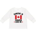 thumbnail image 3 of Inktastic Someone In Canada Loves Me Boys or Girls Long Sleeve Toddler T-Shirt, 3 of 5