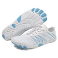 thumbnail image 2 of Zapatos Playa Descalzos Unisex Sin Deslizamiento para Acuáticos (44) Blanco, 2 of 9